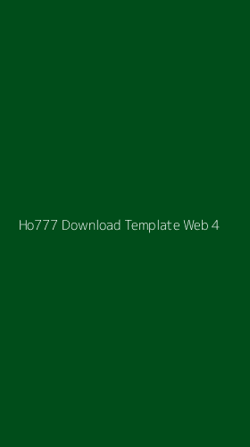Tampilan Antarmuka Aplikasi Ho777 Download Template Web - 4