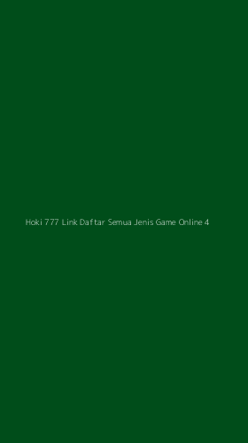 Tampilan Antarmuka Aplikasi Hoki 777 Link Daftar Semua Jenis Game Online - 4