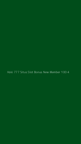 Tampilan Antarmuka Aplikasi Hoki 777 Situs Slot Bonus New Member 100 - 4