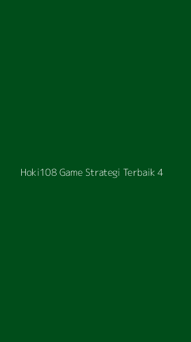 Tampilan Antarmuka Aplikasi Hoki108 Game Strategi Terbaik - 4