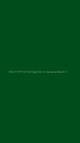 Tampilan Antarmuka Aplikasi Hoki11 Rtp Slot Tertinggi Hari Ini Gampang Maxwin - 4