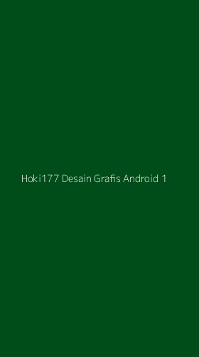 Tampilan Antarmuka Aplikasi Hoki177 Desain Grafis Android - 1