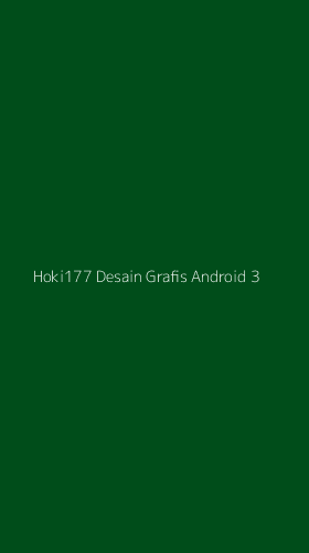 Tampilan Antarmuka Aplikasi Hoki177 Desain Grafis Android - 3