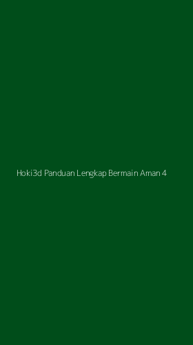 Tampilan Antarmuka Aplikasi Hoki3d Panduan Lengkap Bermain Aman - 4