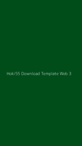 Tampilan Antarmuka Aplikasi Hoki55 Download Template Web - 3