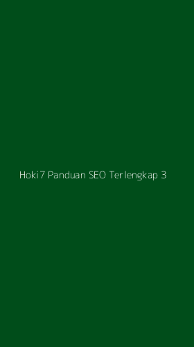 Tampilan Antarmuka Aplikasi Hoki7 Panduan Seo Terlengkap - 3