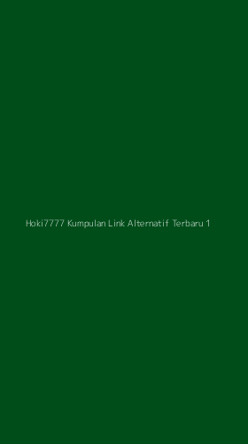 Tampilan Antarmuka Aplikasi Hoki7777 Kumpulan Link Alternatif Terbaru - 1