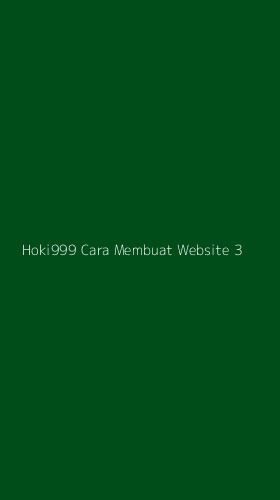 Tampilan Antarmuka Aplikasi Hoki999 Cara Membuat Website - 3