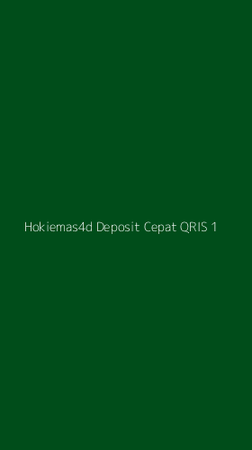 Tampilan Antarmuka Aplikasi Hokiemas4d Deposit Cepat Qris - 1