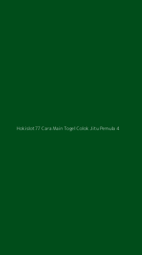 Tampilan Antarmuka Aplikasi Hokislot77 Cara Main Togel Colok Jitu Pemula - 4