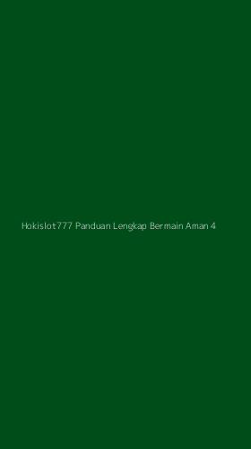 Tampilan Antarmuka Aplikasi Hokislot777 Panduan Lengkap Bermain Aman - 4