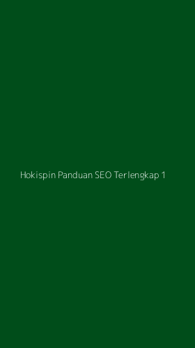 Tampilan Antarmuka Aplikasi Hokispin Panduan Seo Terlengkap - 1