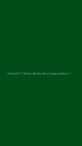 Tampilan Antarmuka Aplikasi Hokispin777 Daftar Member Baru Langsung Bonus - 1