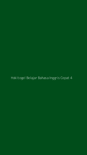 Tampilan Antarmuka Aplikasi Hokitogel Belajar Bahasa Inggris Cepat - 4