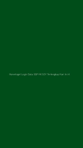 Tampilan Antarmuka Aplikasi Hometogel Login Data Sgp Hk Sdy Terlengkap Hari Ini - 4