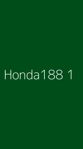 Tampilan Antarmuka Aplikasi Honda188 - 1