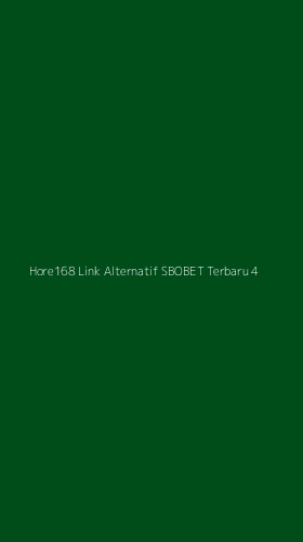 Tampilan Antarmuka Aplikasi Hore168 Link Alternatif Sbobet Terbaru - 4