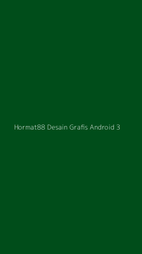Tampilan Antarmuka Aplikasi Hormat88 Desain Grafis Android - 3
