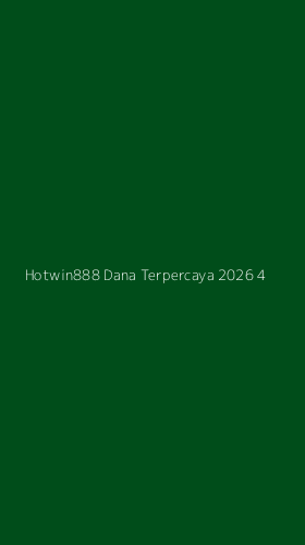 Tampilan Antarmuka Aplikasi Hotwin888 Dana Terpercaya 2026 - 4