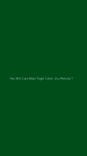 Tampilan Antarmuka Aplikasi Hso Win Cara Main Togel Colok Jitu Pemula - 1