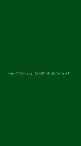 Tampilan Antarmuka Aplikasi Hujan77 Link Login Sbobet Mobile Terbaru - 4