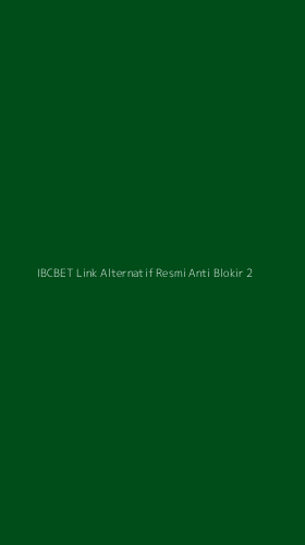 Tampilan Antarmuka Aplikasi Ibcbet Link Alternatif Resmi Anti Blokir - 2