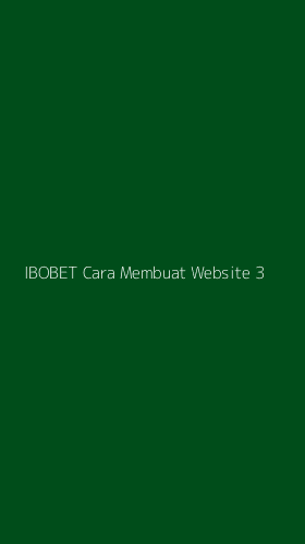 Tampilan Antarmuka Aplikasi Ibobet Cara Membuat Website - 3