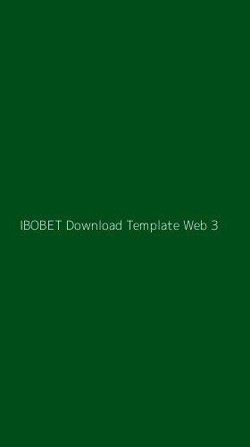 Tampilan Antarmuka Aplikasi Ibobet Download Template Web - 3