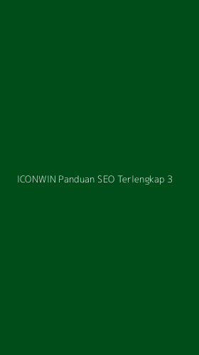 Tampilan Antarmuka Aplikasi Iconwin Panduan Seo Terlengkap - 3