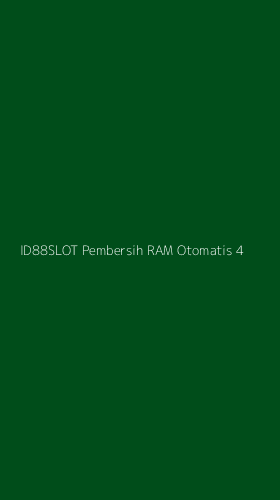 Tampilan Antarmuka Aplikasi Id88slot Pembersih Ram Otomatis - 4