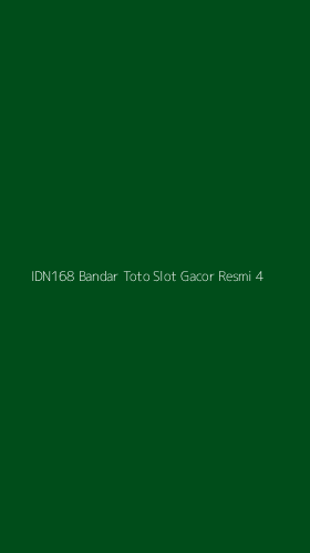 Tampilan Antarmuka Aplikasi Idn168 Bandar Toto Slot Gacor Resmi - 4