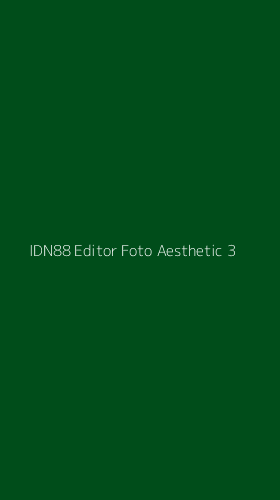 Tampilan Antarmuka Aplikasi Idn88 Editor Foto Aesthetic - 3