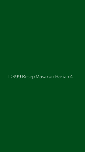 Tampilan Antarmuka Aplikasi Idr99 Resep Masakan Harian - 4