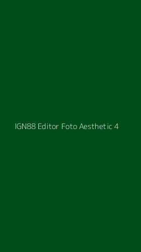 Tampilan Antarmuka Aplikasi Ign88 Editor Foto Aesthetic - 4