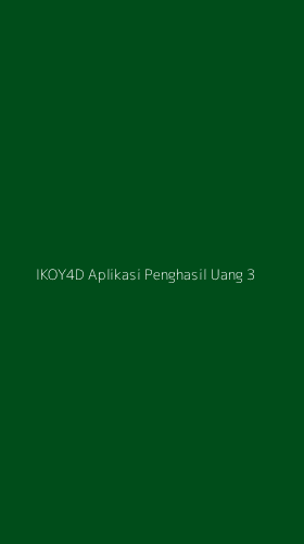 Tampilan Antarmuka Aplikasi Ikoy4d Aplikasi Penghasil Uang - 3
