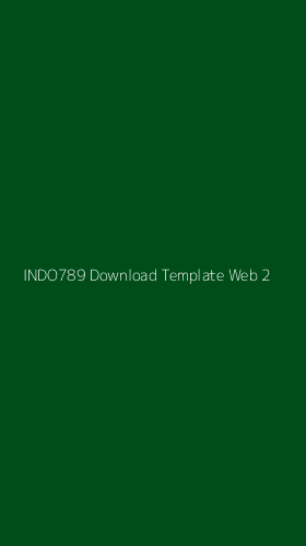 Tampilan Antarmuka Aplikasi Indo789 Download Template Web - 2