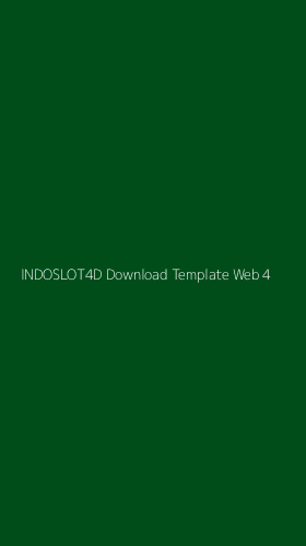 Tampilan Antarmuka Aplikasi Indoslot4d Download Template Web - 4