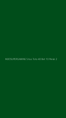 Tampilan Antarmuka Aplikasi Indosupergaming Situs Toto 4d Bet 10 Perak - 2