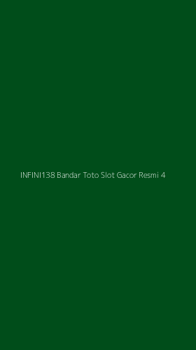 Tampilan Antarmuka Aplikasi Infini138 Bandar Toto Slot Gacor Resmi - 4