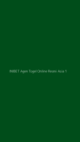 Tampilan Antarmuka Aplikasi Inibet Agen Togel Online Resmi Asia - 1