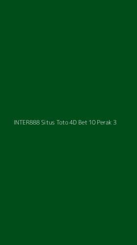 Tampilan Antarmuka Aplikasi Inter888 Situs Toto 4d Bet 10 Perak - 3