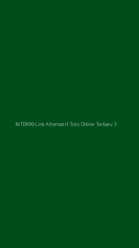 Tampilan Antarmuka Aplikasi Inter99 Link Alternatif Toto Online Terbaru - 3