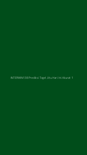 Tampilan Antarmuka Aplikasi Interwin138 Prediksi Togel Jitu Hari Ini Akurat - 1