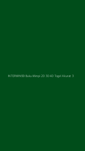 Tampilan Antarmuka Aplikasi Interwin99 Buku Mimpi 2d 3d 4d Togel Akurat - 3
