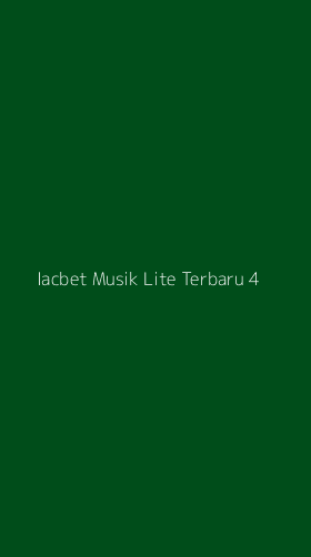 Tampilan Antarmuka Aplikasi Iacbet Musik Lite Terbaru - 4