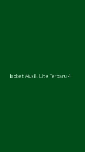 Tampilan Antarmuka Aplikasi Iaobet Musik Lite Terbaru - 4