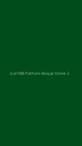 Tampilan Antarmuka Aplikasi Icon188 Platform Belajar Online - 2