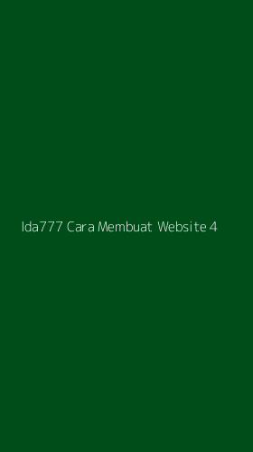 Tampilan Antarmuka Aplikasi Ida777 Cara Membuat Website - 4