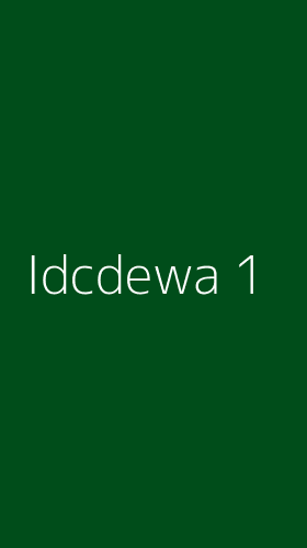 Tampilan Antarmuka Aplikasi Idcdewa - 1