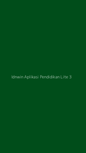 Tampilan Antarmuka Aplikasi Idnwin Aplikasi Pendidikan Lite - 3